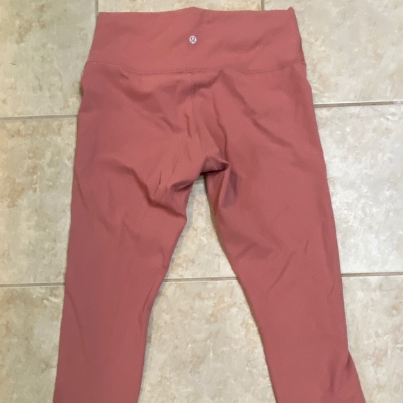 Lululemon Wunder Train High-Rise Tight 25" Brier Rose - Picture 2 of 7